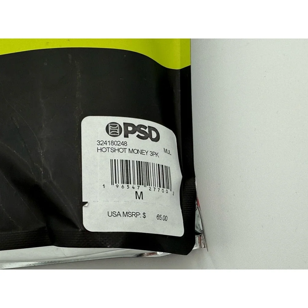 Size M - PSD Hotshot Money 3-Pack Boxer Briefs Underwear Core Standard 324180248